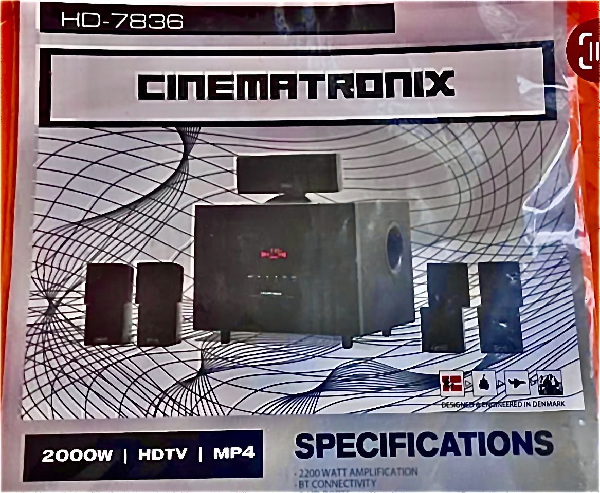 PRICED TO SELL!!! Cinematronix Professional Home Theater Surround Sound System