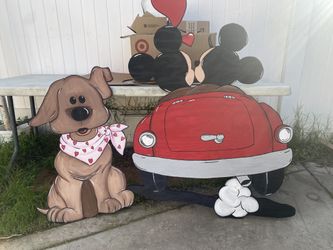 Valentines Day Wood Yard Decor 