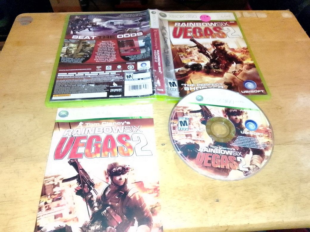 Xbox 360 Game Rainbow Six VEGAS 2