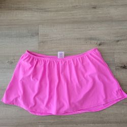 Pink Swim Skirt Size 1x