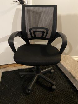 Brand New Black Mesh Back Height Adjustable Reclining Office Chair 