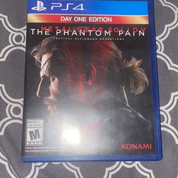 Metal Gear Solid The Phantom Pain Day One Edition - Ps4 Game