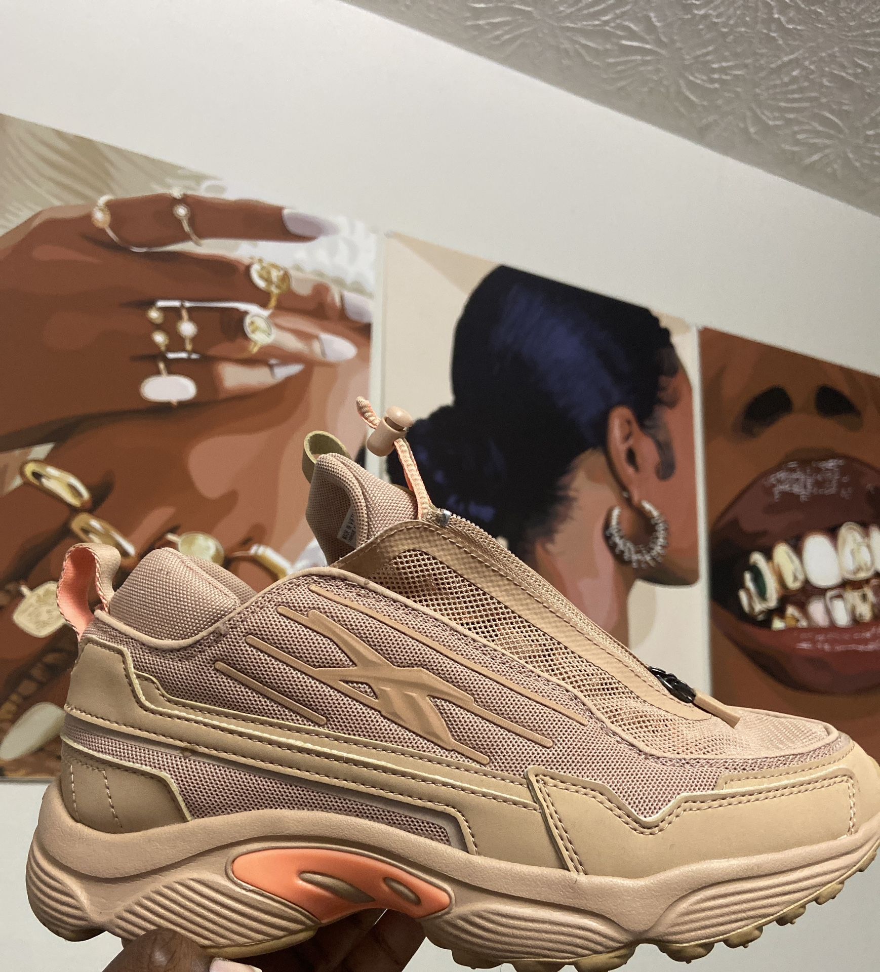 Reebok DMX 1200 Zip | Size 7 Women’s | Nude / Coral