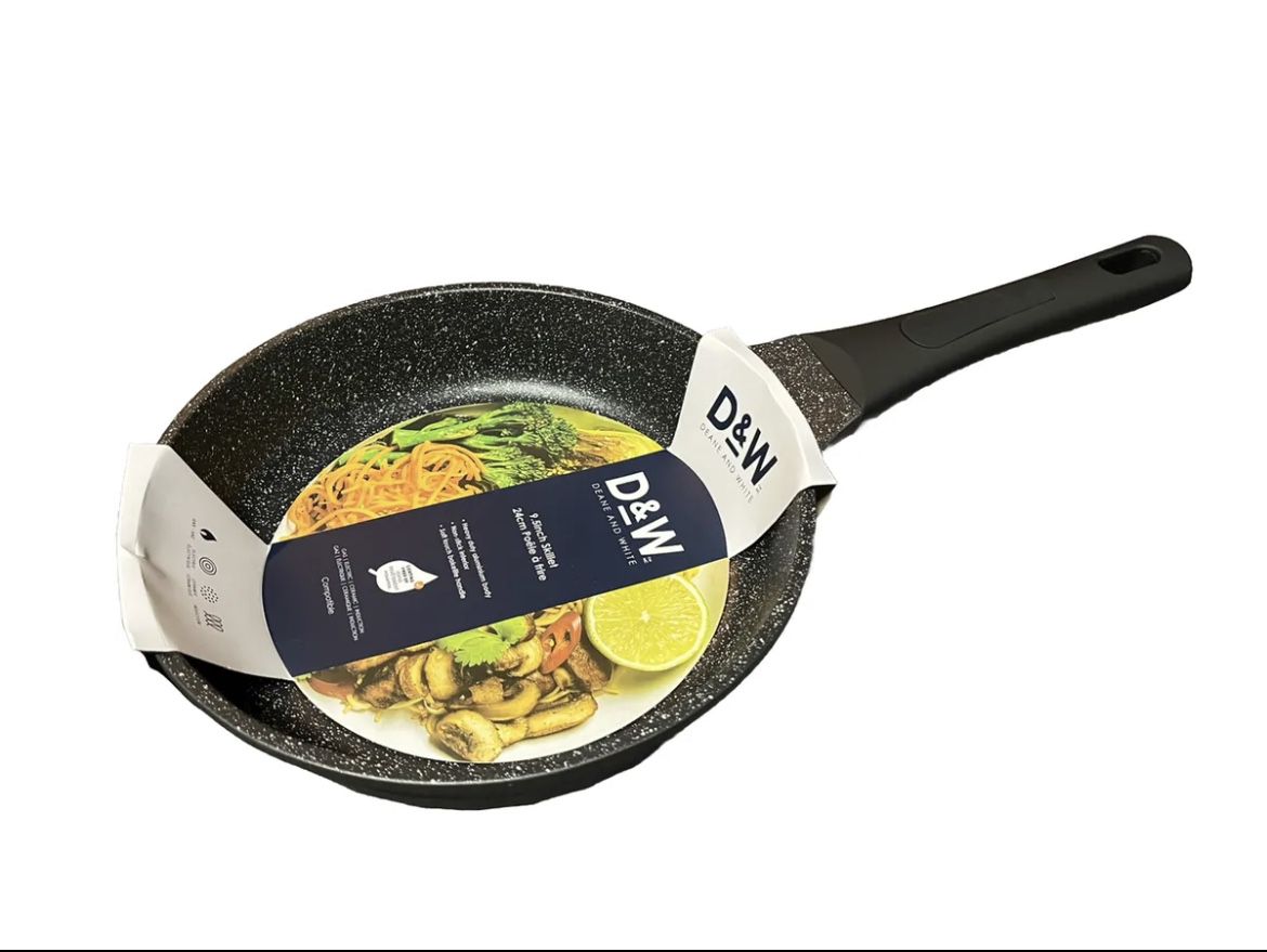 D&W Frying Pan Nonstick Medium Skillet 9.5 inch Quality Cookware