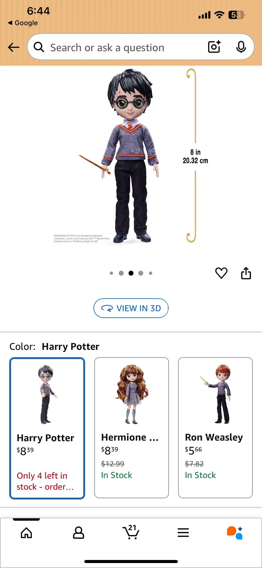 Harry Potter Doll