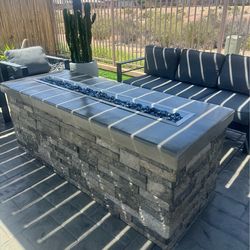 Custom made outdoor fire pits