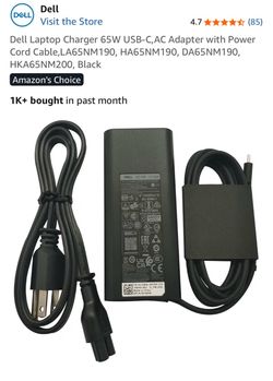 Dell 65W usb-c laptop charger.