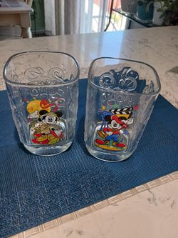 Disney World Collectible McDonald's Glasses