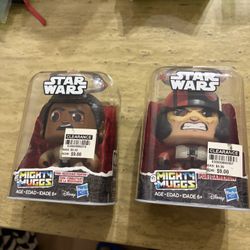 Star Wars Mighty Muggs , Both For $10