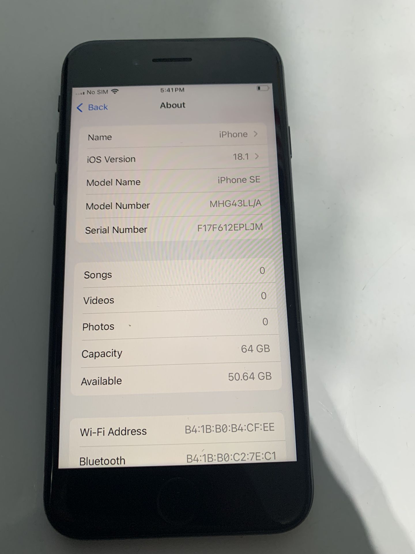Network Unlocked iPhone SE