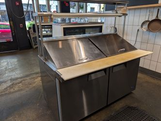 Atosa Megatop sandwich fridge