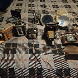 Antique Cameras For Dosplay Purposes