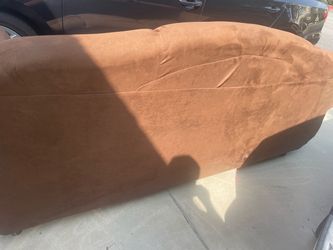 Sofa brown 7 ft
