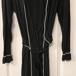 Women’s Lightweight Black Robe- XL