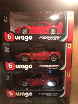 FERRARI  Metal Die Cast 1:24 (see description)