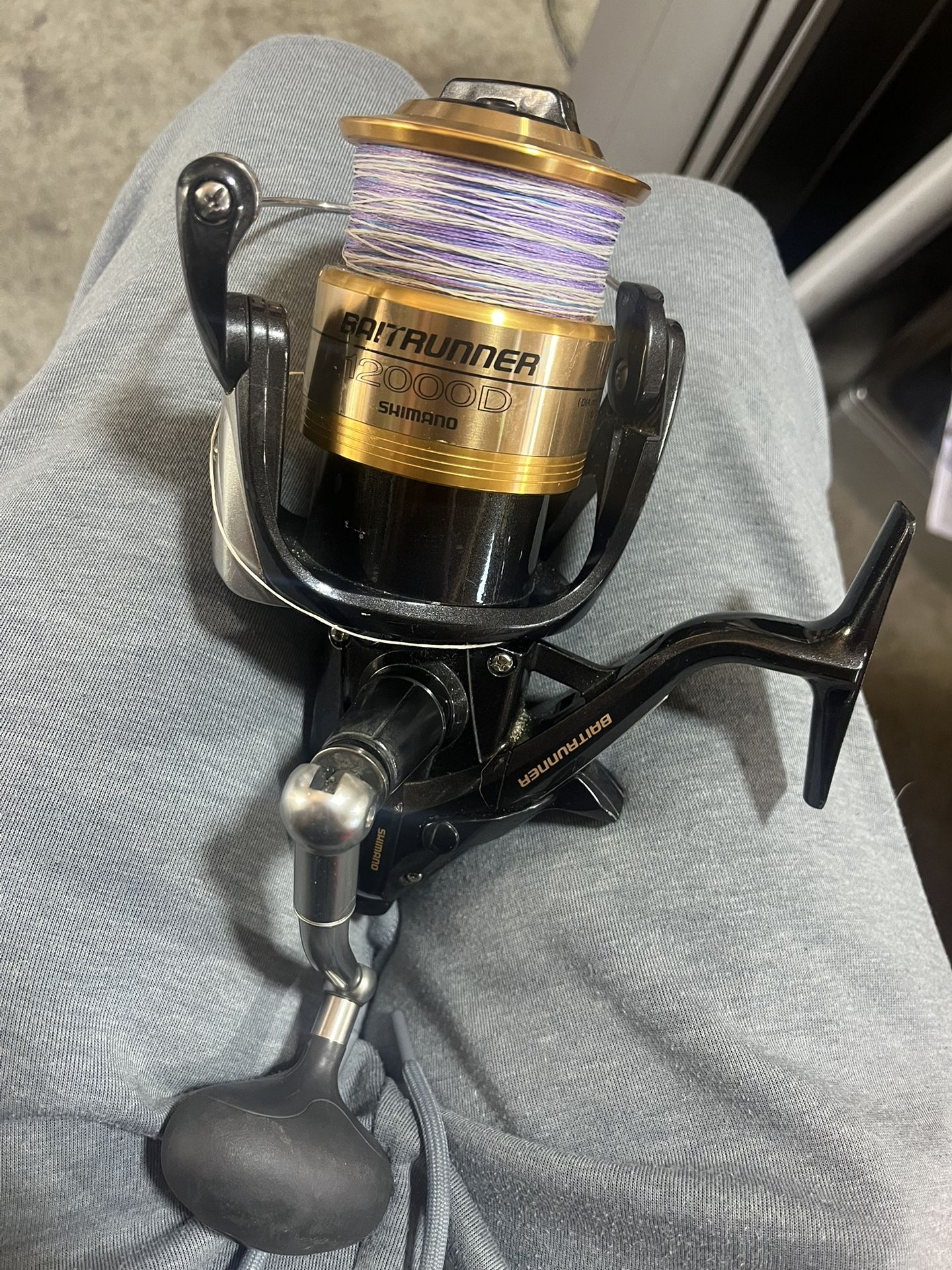 Shimano BAITRUNNER D Saltwater Spinning Reel (BTR12000D) Fishing
