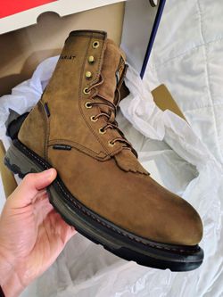 Ariat Size 11D 8" Workhog H20 Composite Toe Boots