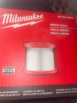 MILWAUKEE HEPA FILTER