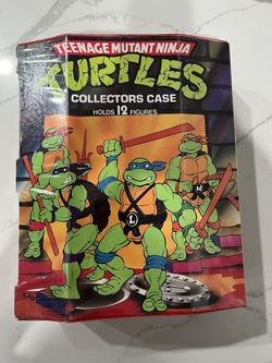 Vintage Ninja Turtles Figure Holder 