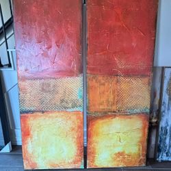 Canvas Large Wall Art (8 Pieces) 