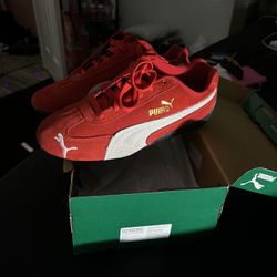 Brand New Red Puma Speed Cat – Size 8
