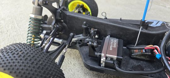 レア 美品 LOSI - XXX4 GRAPHITE フル装備 Team Losi XXX-4 Graphite Buggy with Purple Flames | Robobugs R/C