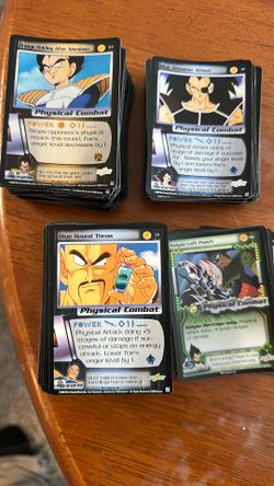 Older Dragon Ball Z Playing Card Game 