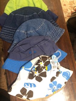 5 Various boys hat