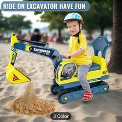 Brand new in box 📦  Excavator vehicle toy with push handle
