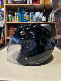 Harley Davidson motorcycle helmet