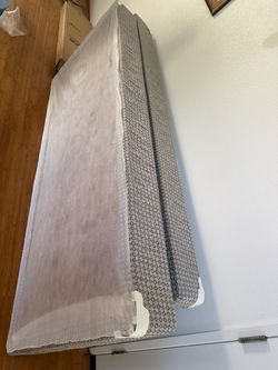 Calking split box spring