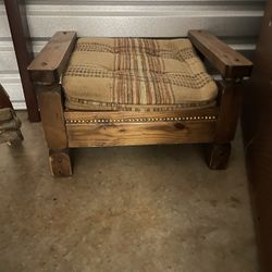 Vintage Ottoman/ Foot Stool 