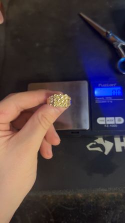 10k nugget ring