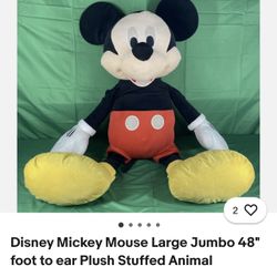 4 Foot Mickey &Minnie Mouse