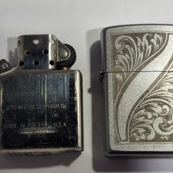 Zippo Lighter And Money Clip