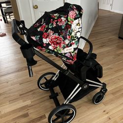 Cybex Premium Priam Spring Blossom Stroller 