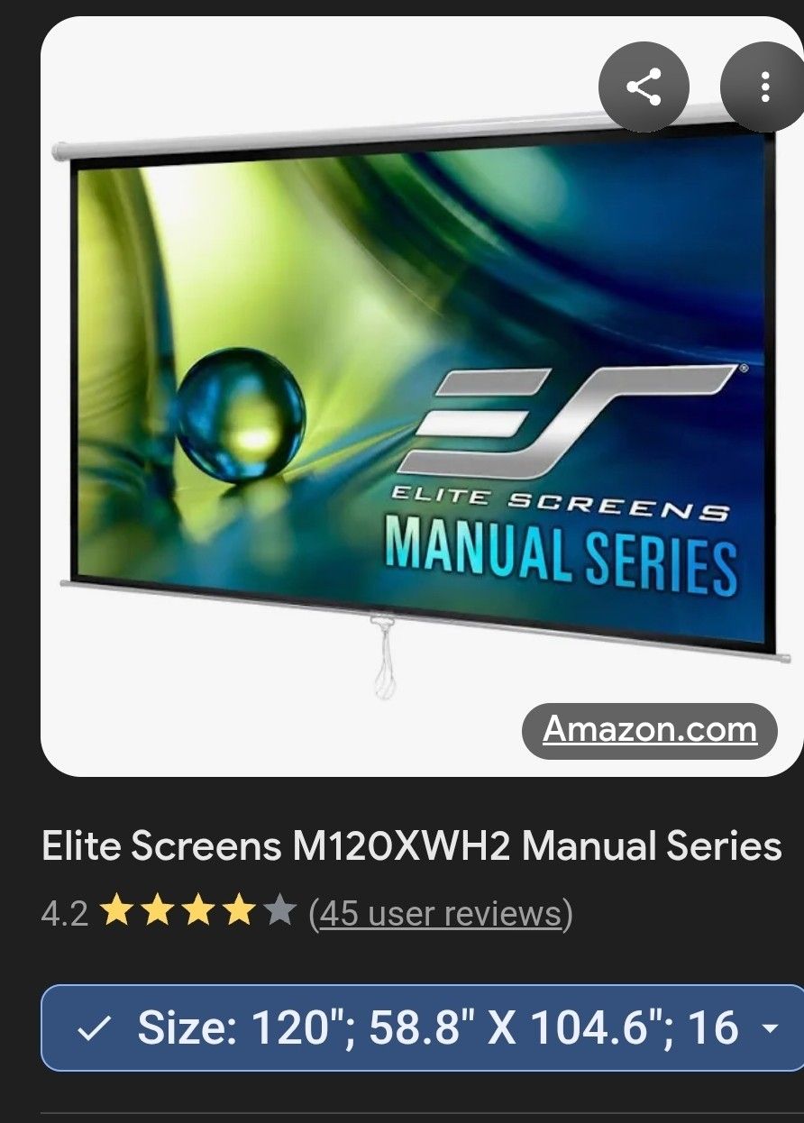 Movie Projector Screen