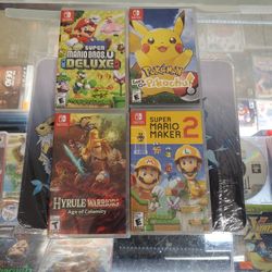 Switch Games Brand New $40 Each