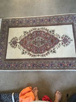 Persian-Style Wool Area Rug
