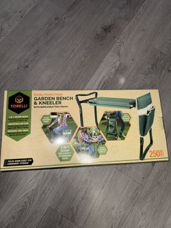 Garden Bench And Kneeler