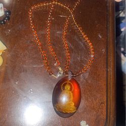 Buddhist Necklace Vintage 