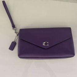 Purple Coach Bag Women 