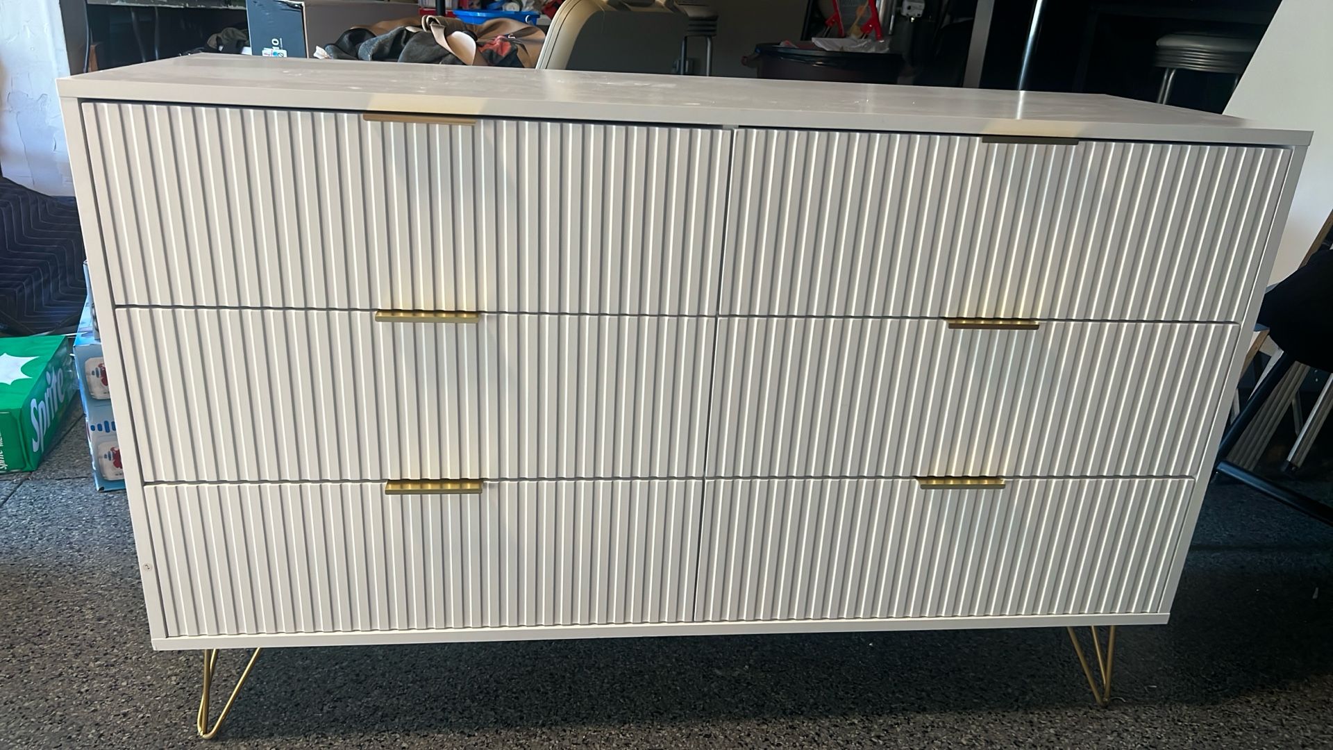 White Dresser With 6 Drawers price Is FIRm