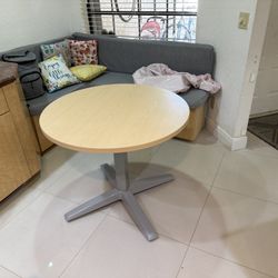 Round Table Wood And Metal