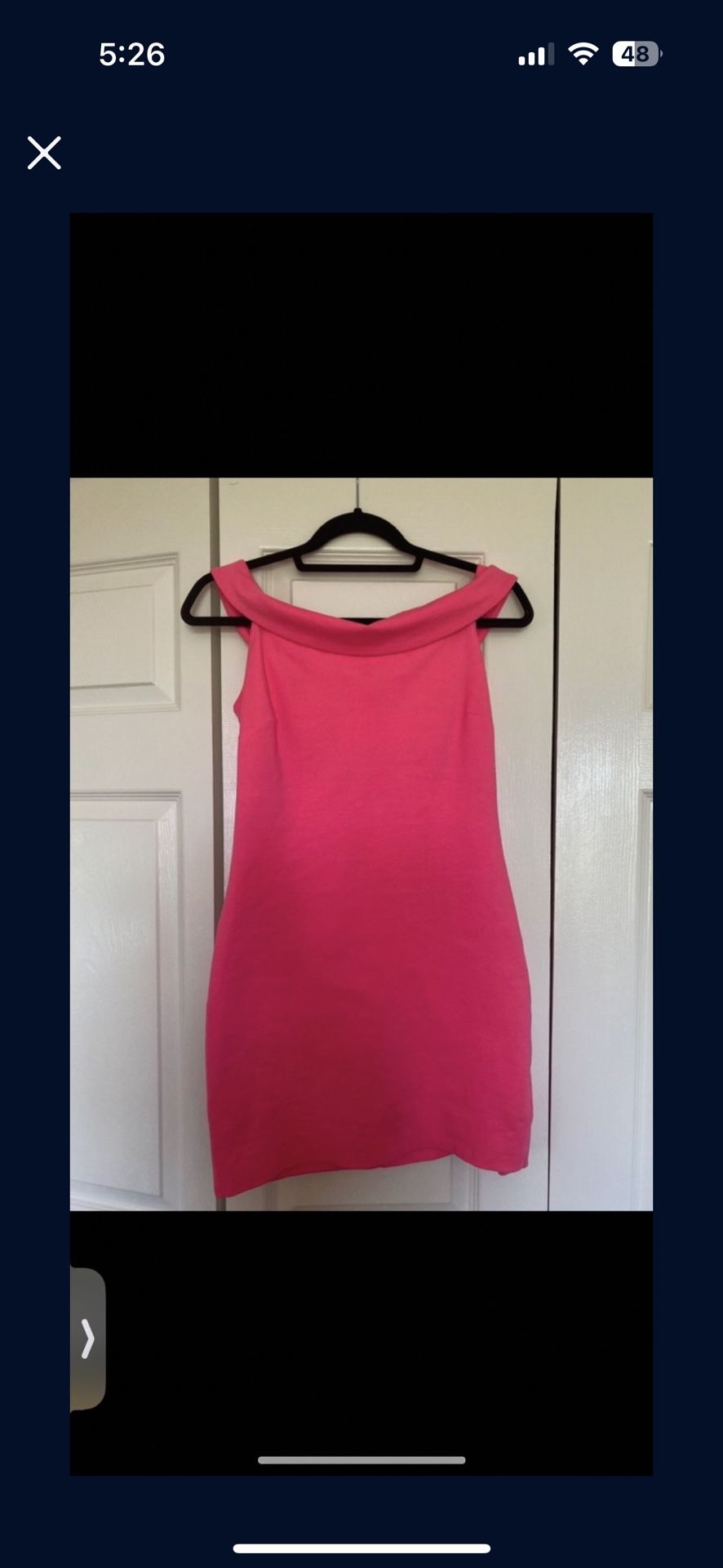 pink dress large