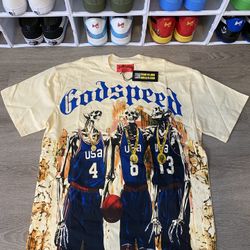 Godspeed Olympic Medal Beige Shirt size medium