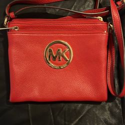 Michael Kors crossbody Bag In Red