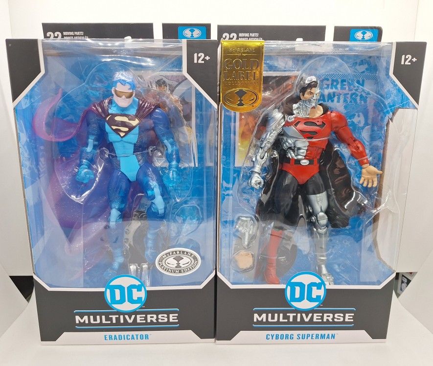 DC Eradicator & Cyborg Superman