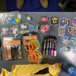Various Party Fun Kids Items Squishy,  Paint Pens Etc