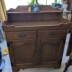 Bar Cabinet/Changing Table 